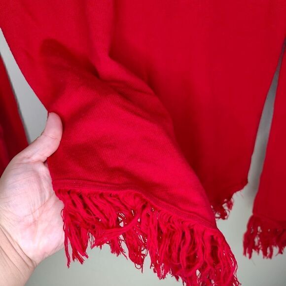 Xhilaration Y2K Fringe Beaded Boho Top - Picture 5 of 7